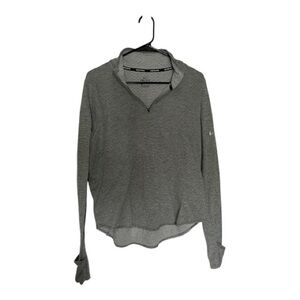 Nike Running Women's Heather Gray Quarter Zip